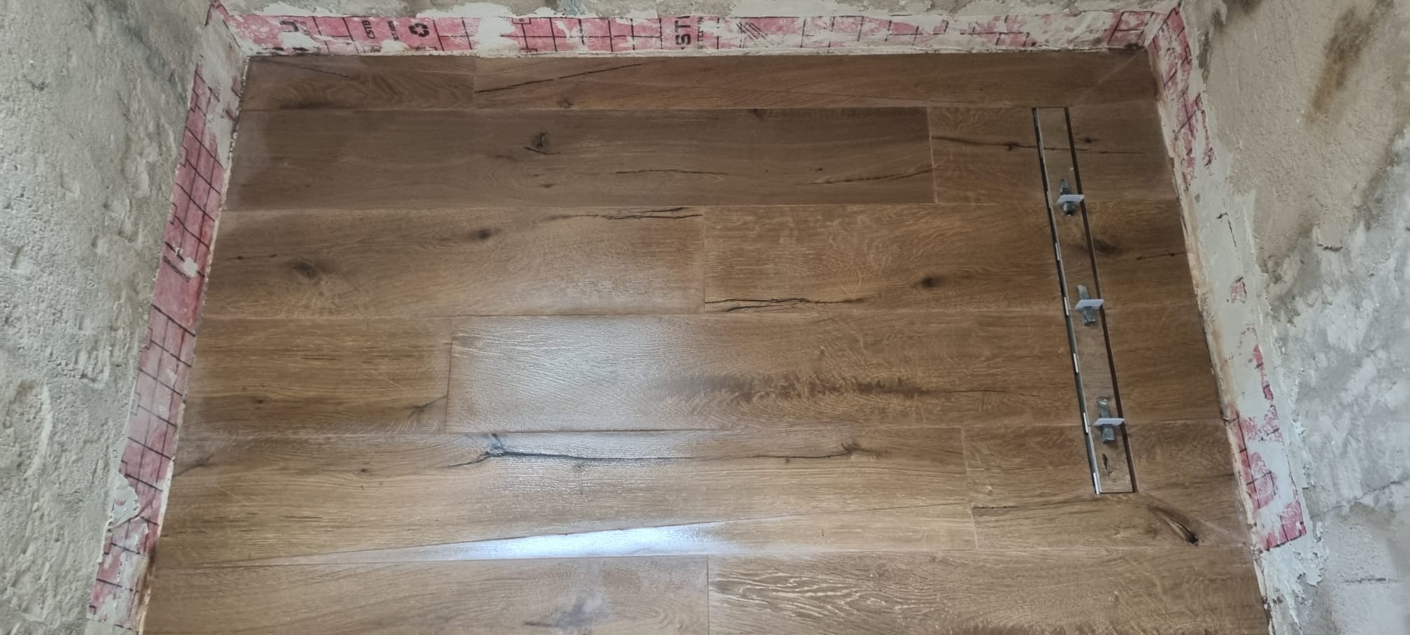 Construcción de horno y barbacoa