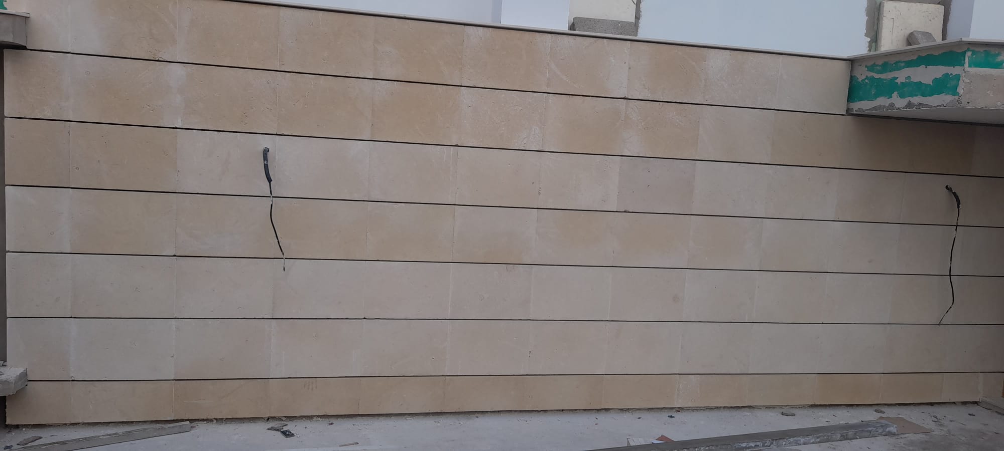 Construcción de horno y barbacoa